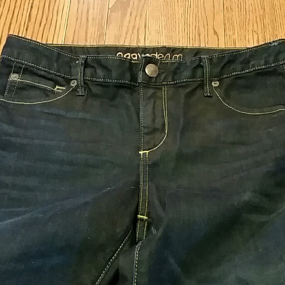 Agave Classis 5 Pocket Paloma Dark Wash Straight Leg Denim Jeans - Size …